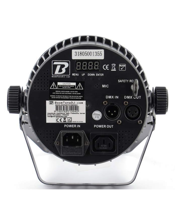 BoomTone DJ LEDPAR 7x10W 5in1