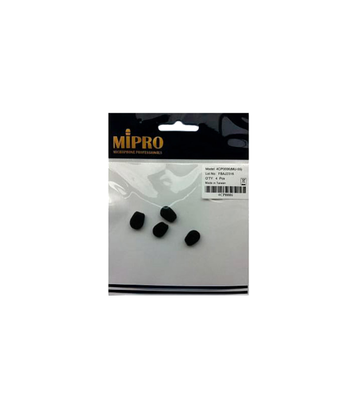 MIPRO 4CP0006 Lot de 4 Bonnettes pour Micro MU 55 HN