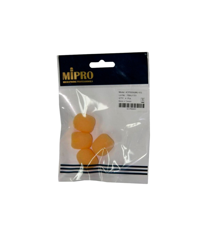 MIPRO 4CP0009 Lot de 4 Bonnettes pour Micro MU 53 HNS