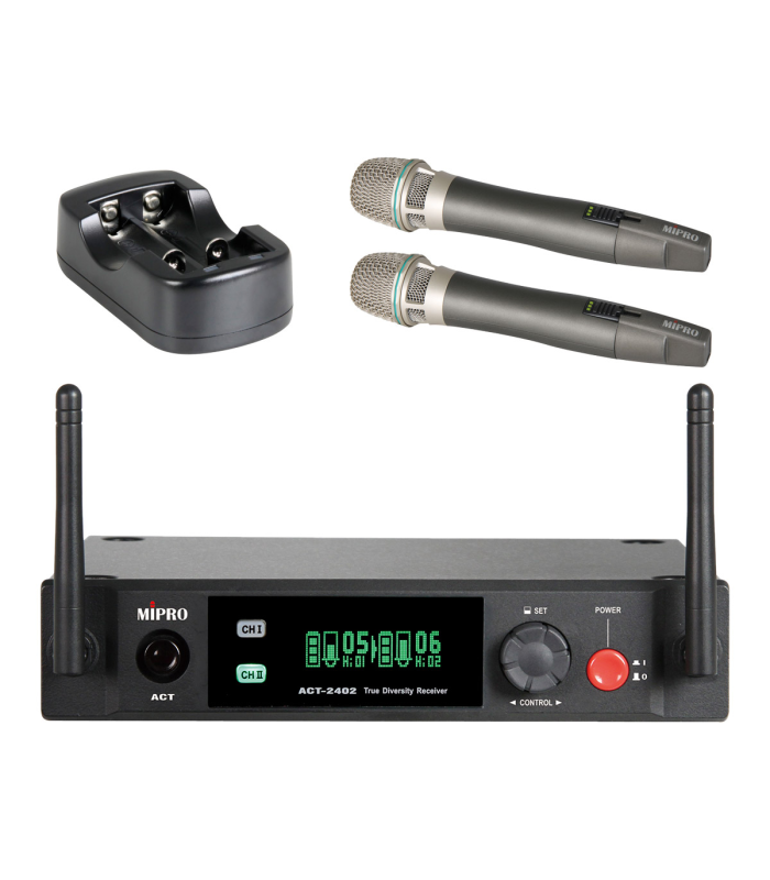 MIPRO ACT 2402 + 2 x ACT 24HC