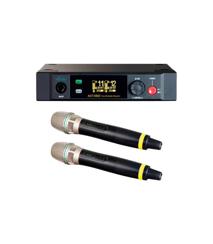 MIPRO ACT 5802 + 2 x ACT 58H