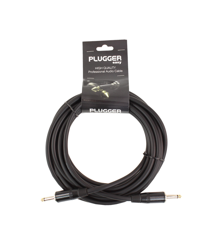 PLUGGER Câble Jack Mâle 6.35mm - Jack Mâle 6.35mm 6 mètres Easy