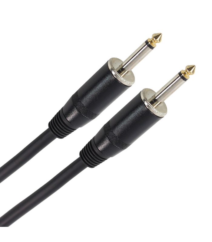 PLUGGER Câble Jack Mâle 6.35mm - Jack Mâle 6.35mm 15 mètres Easy