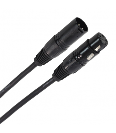 PLUGGER Câble DMX XLR Femelle 3b - XLR Mâle 3b 6m Easy