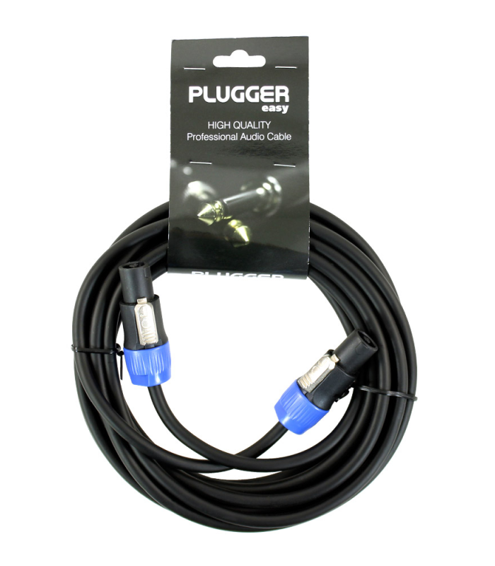 PLUGGER Câble HP 2 x 1.5mm² Speakon Mâle - Speakon Mâle 6m Easy