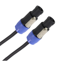 PLUGGER Câble HP 2 x 1.5mm² Speakon Mâle - Speakon Mâle 10m Easy