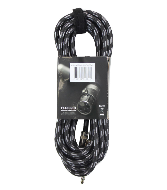 PLUGGER Câble Tweed Jack Mâle Mono - Jack Mâle Mono 6m Easy