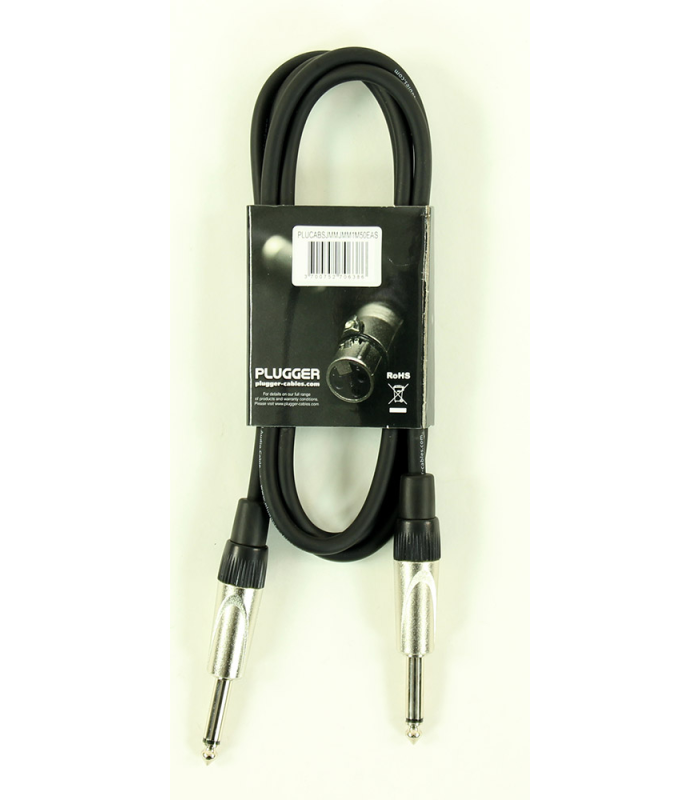 PLUGGER Câble Jack Mâle Mono - Jack Mâle Mono 1.50m Easy