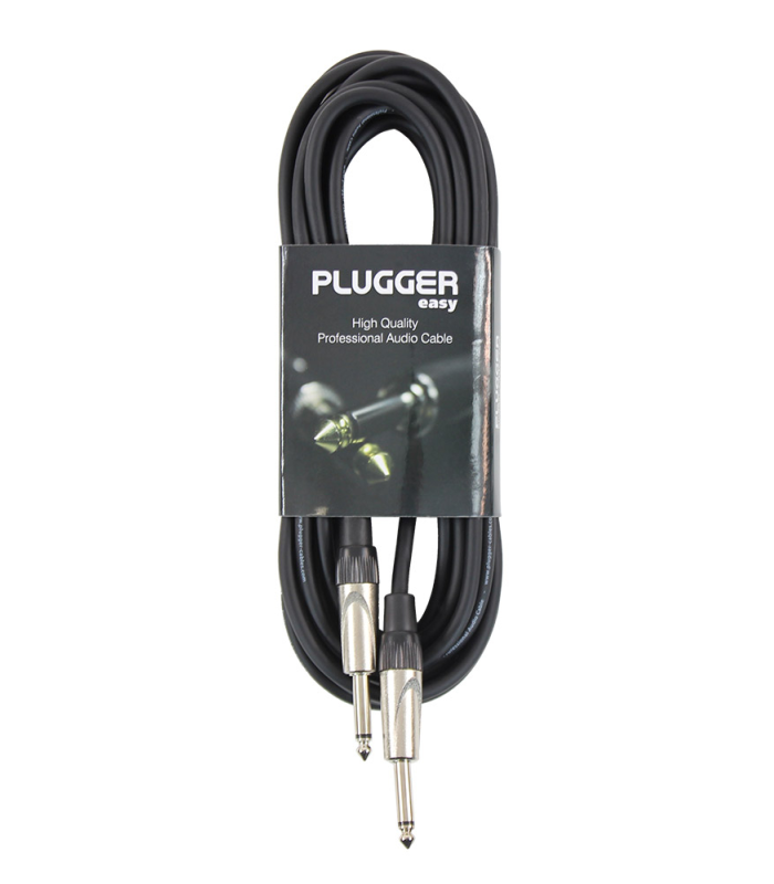 PLUGGER Câble Jack Mâle Mono - Jack Mâle Mono 6m Easy