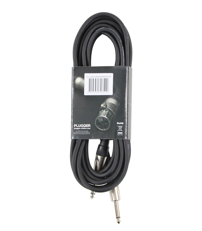 PLUGGER Câble Jack Mâle Mono - Jack Mâle Mono 6m Easy