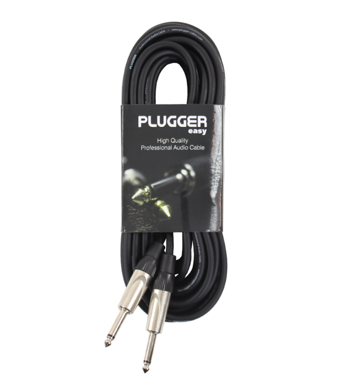 PLUGGER Câble Jack Mâle Mono - Jack Mâle Mono 10m Easy