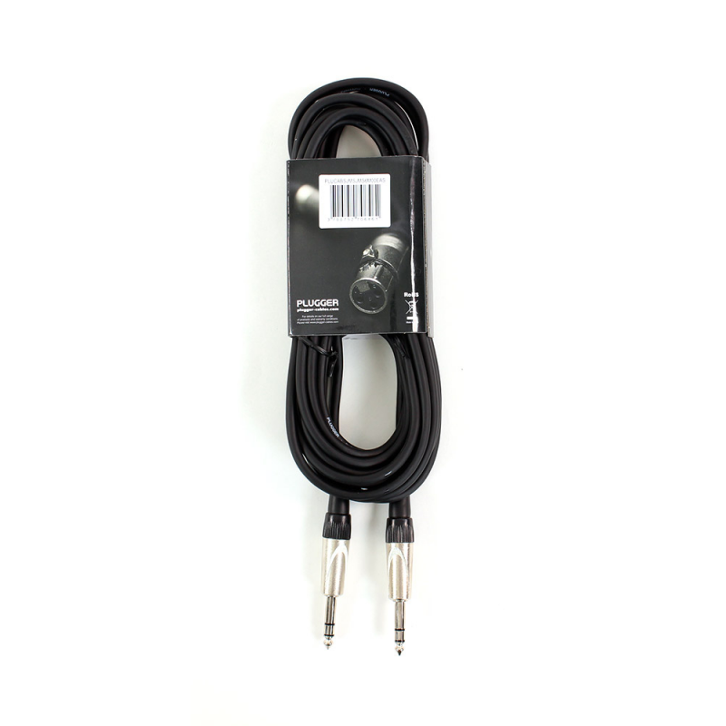 PLUGGER Câble Jack Mâle Stéréo - Jack Mâle Stéréo 6m Easy
