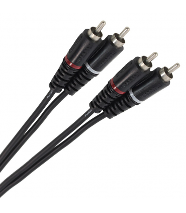 PLUGGER Câble Bretelle RCA Mâle - RCA Mâle 3m Easy