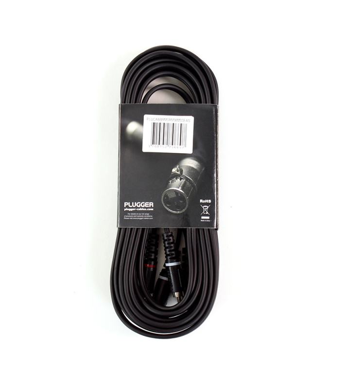 PLUGGER Câble Bretelle RCA Mâle - RCA Mâle 6m Easy