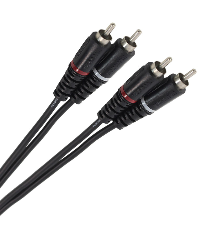 PLUGGER Câble Bretelle RCA Mâle - RCA Mâle 10m Easy