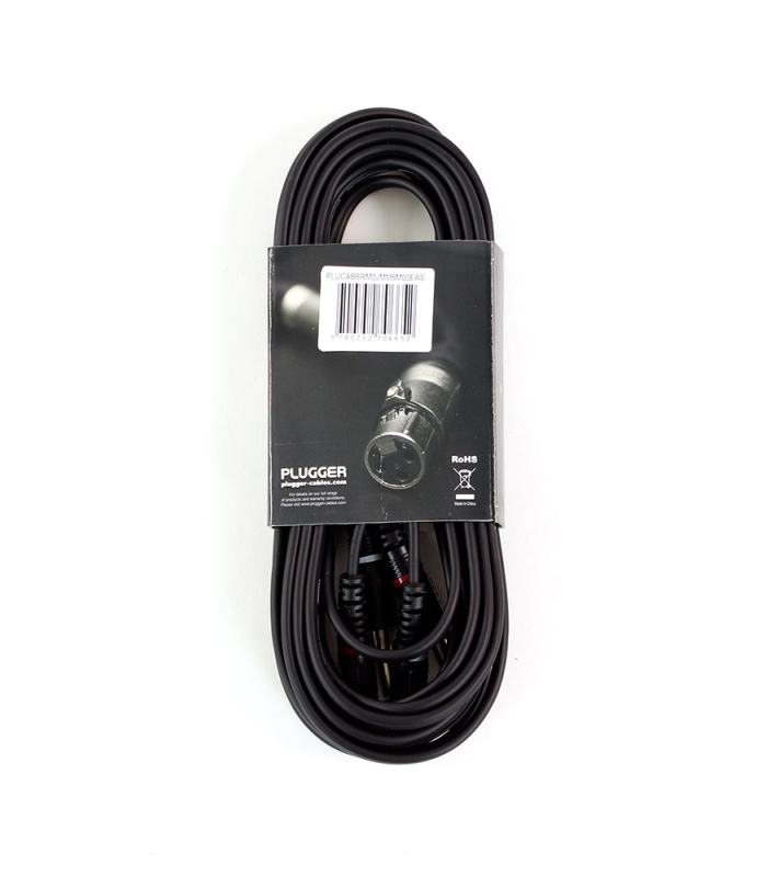 PLUGGER Câble Bretelle RCA Mâle - Jack Mâle Mono 6m Easy