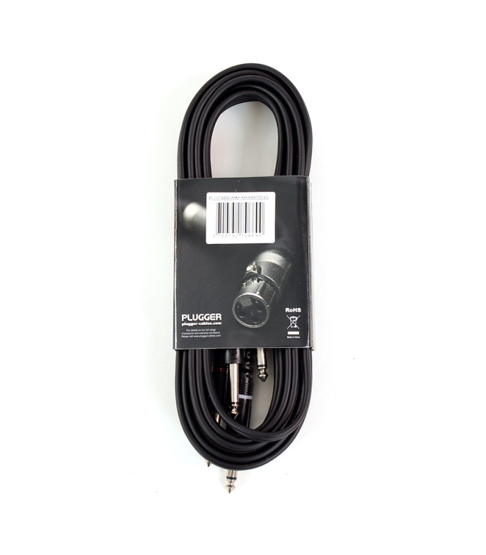 PLUGGER Câble Bretelle Jack Mâle Mono - Jack Mâle Mono 6m Easy