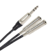 PLUGGER Câble Y Jack Mâle Stéréo - Jack Femelle Mono 1.50m Easy