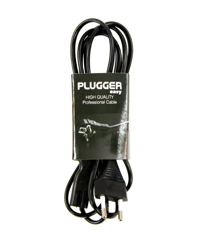 PLUGGER Câble d'alimentation en 8 norme EU 1.8m Easy