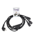 PLUGGER Câble d'alimentation 3 IEC Femelles - PC16 2m40 Elite