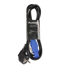 PLUGGER Câble d'alimentation Powercon norme EU 1.8m Easy