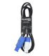 PLUGGER Câble d'alimentation Powercon Mâle - Mâle 1.8m Easy