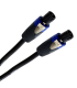 PLUGGER Câble HP 2 x 2.5mm² Speakon Mâle - Speakon Mâle 10m Elite