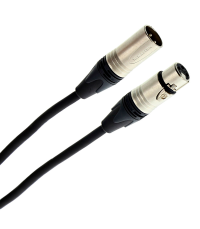 PLUGGER Câble XLR Femelle 3b - XLR Mâle 3b 0.60m Elite