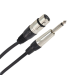 PLUGGER Câble XLR Femelle 3b - Jack Mâle Mono 15m Easy