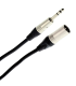 PLUGGER Câble XLR Mâle 3b - Jack Mâle Stéréo 15m Elite