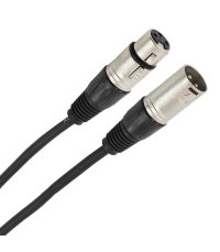 PLUGGER Câble XLR Femelle 3b - XLR Mâle 3b 30m Easy