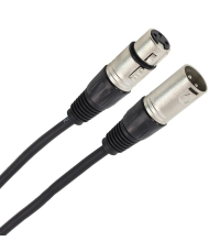 PLUGGER Câble XLR Femelle 3b - XLR Mâle 3b 50m Easy