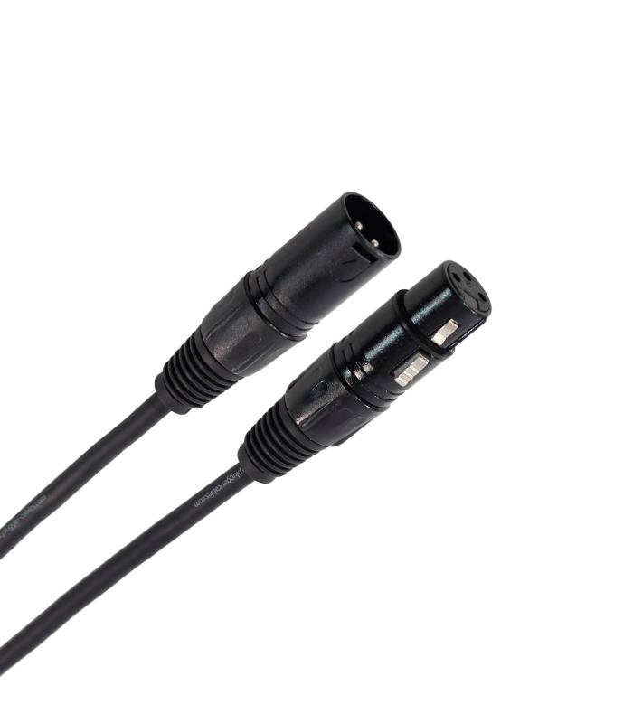 PLUGGER Câble DMX XLR Femelle 3b - XLR Mâle 3b 0m30 Easy