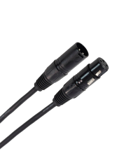 PLUGGER Câble DMX XLR Femelle 3b - XLR Mâle 3b 0m30 Easy