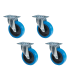 FBT KW-X SUB kit de roulettes pour X-Sub 15 et 18
