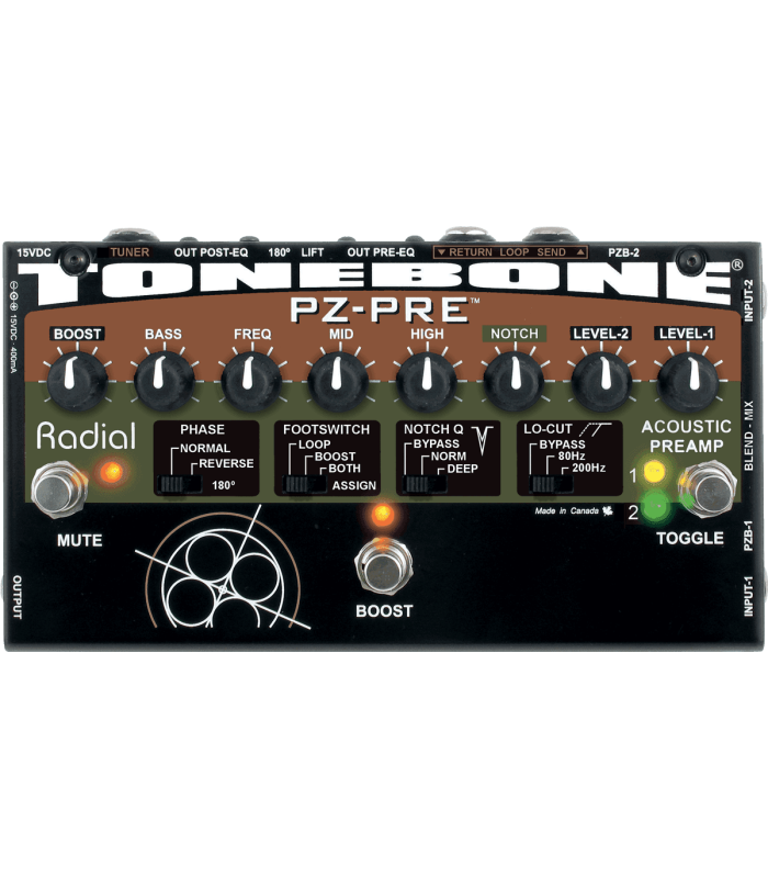 Effets pour guitare Radial Engineering PZ-PRE