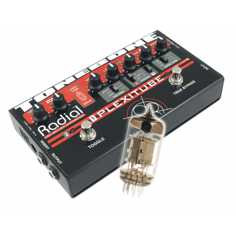Pédale d'effet Distorsion pour guitare Radial Engineering PLEXITUBE