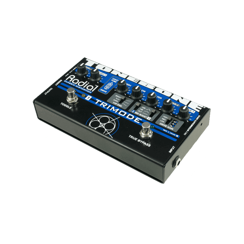 Pédale d'effet Distorsion pour guitare TONEBONE TRI-MODE