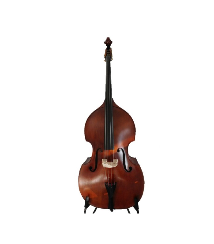 Contrebasse MDD  3/4 TABLE MASSIVE MODÈLE BERNARDEL, FOND PLAT