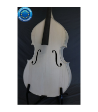 Contrebasse MDD  3/4 BLANCHE - MADE IN EUROPE - HAUTE QUALITE (RO-BA-BLANC)