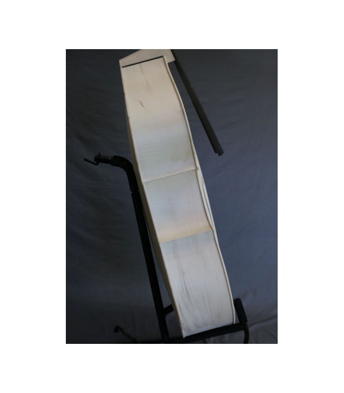 Contrebasse MDD  3/4 BLANCHE - MADE IN EUROPE - HAUTE QUALITE (RO-BA-BLANC)
