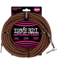 Câble Instruments ERNIE BALL CÂBLE JACK/JACK COUDÉ  60641