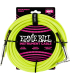 Câble Instruments ERNIE BALL JACK/JACK COUDÉ   60801