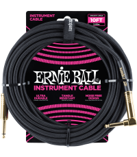 Câble Instruments ERNIE BALL CÂBLE JACK/JACK COUDÉ   60811