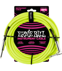 Câble Instruments ERNIE BALL CÂBLE JACK/JACK COUDÉ   60851