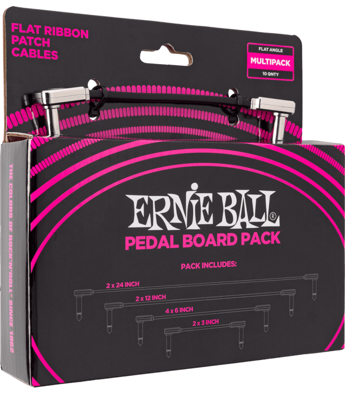 Câble Patch ERNIE BALL CÂBLE FLAT RIBBON  62241