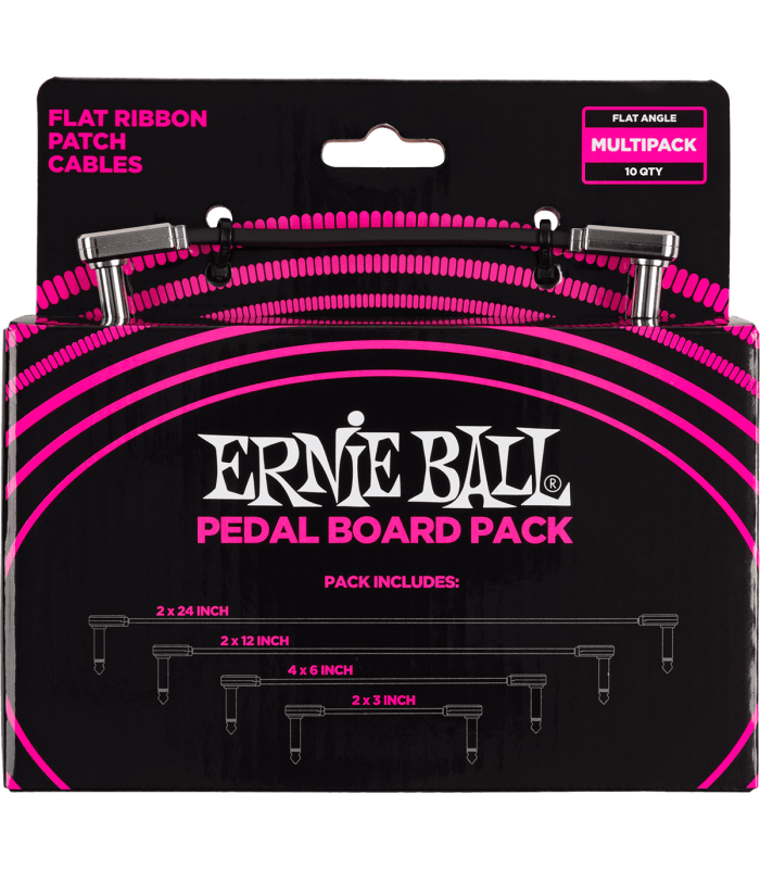 Câble Patch ERNIE BALL CÂBLE FLAT RIBBON  62241