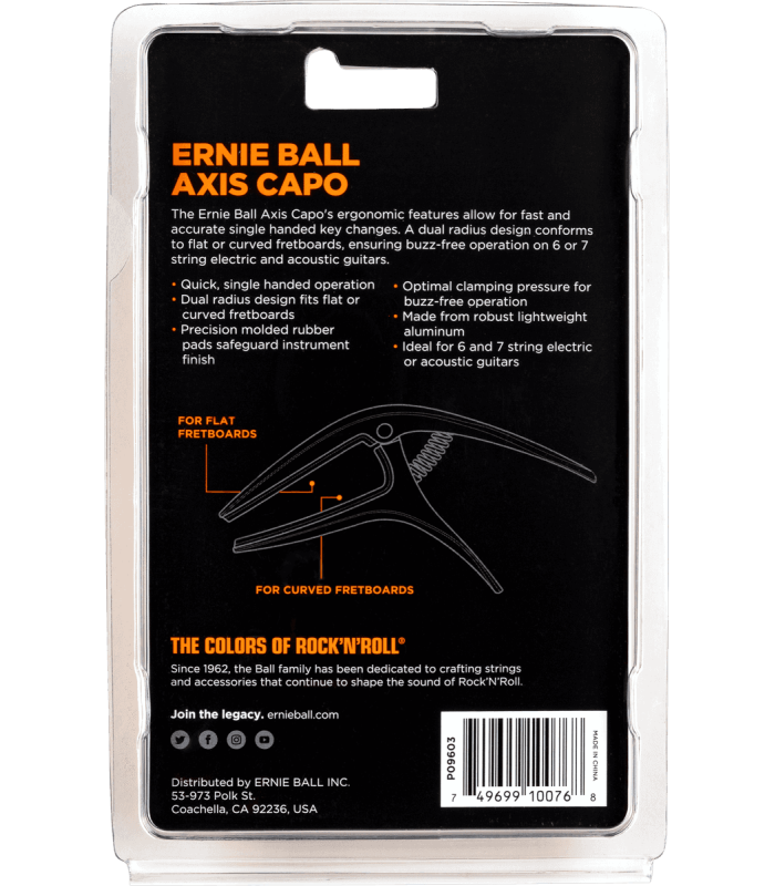 Capodastre ERNIE BALL   9603