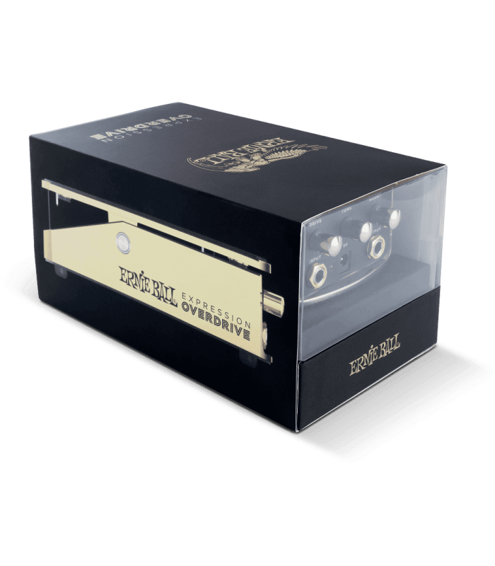 Pédale d'expression volume pour guitare Ernie Ball Expression Overdrive Boost Tone