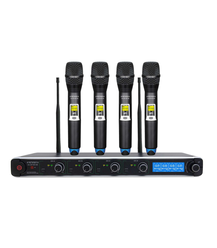 MICRO QUDRUPLE UHFDA UHF MH 400 Fasila Music